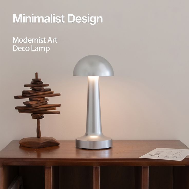 Rechargeable LED table lamp - Kalesh Monk