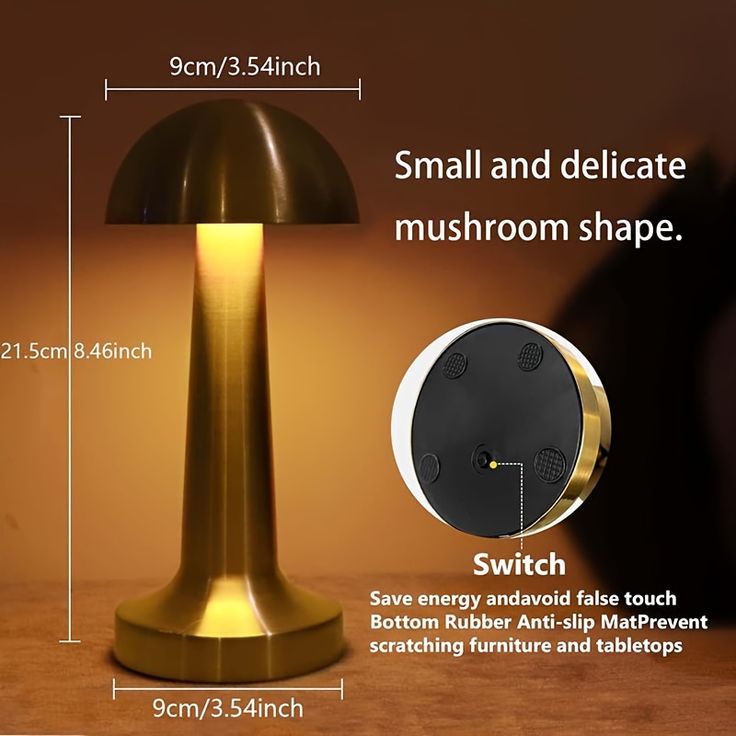 Rechargeable LED table lamp