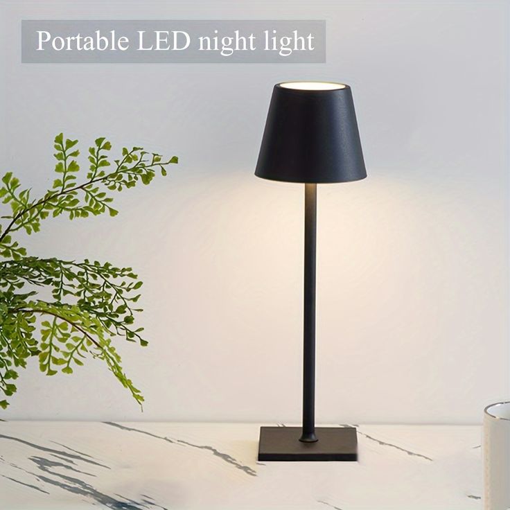 Rechargeable LED table lamp