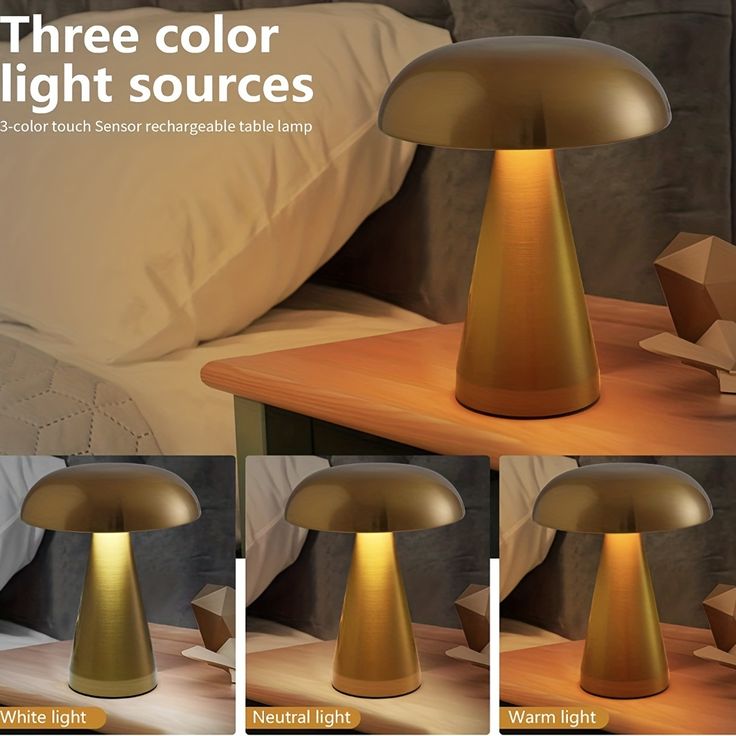 Rechargeable LED table lamp