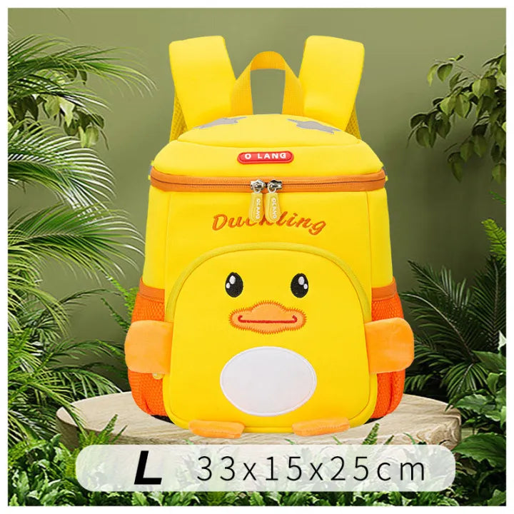 Yellow Duckling School Backpack