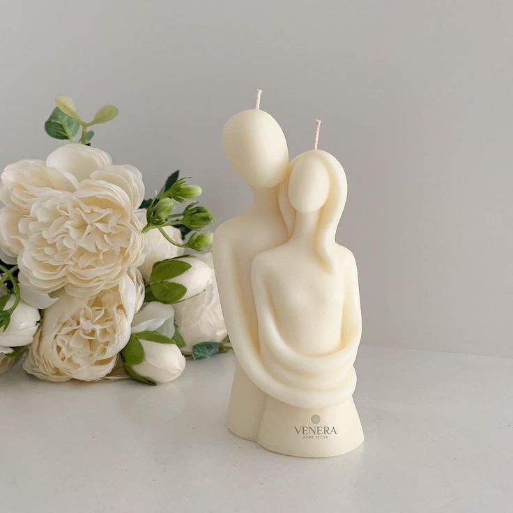 Hugging Couple Candle  ( PACK OF 2 )