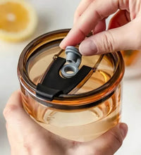 Leather glass tumbler - Kalesh Monk