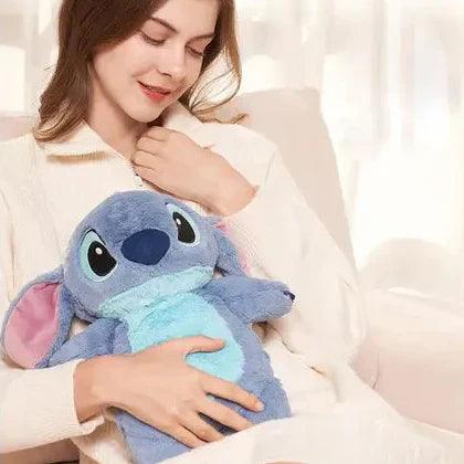 Stitch Plush Hot Water Bag - Cute & Comfortable - Kalesh Monk