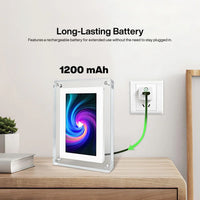 10.1 inch Transparent Acrylic Digital Photo Frame Video Picture Music Player Electronic Album Gift