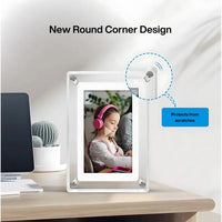 10.1 inch Transparent Acrylic Digital Photo Frame Video Picture Music Player Electronic Album Gift