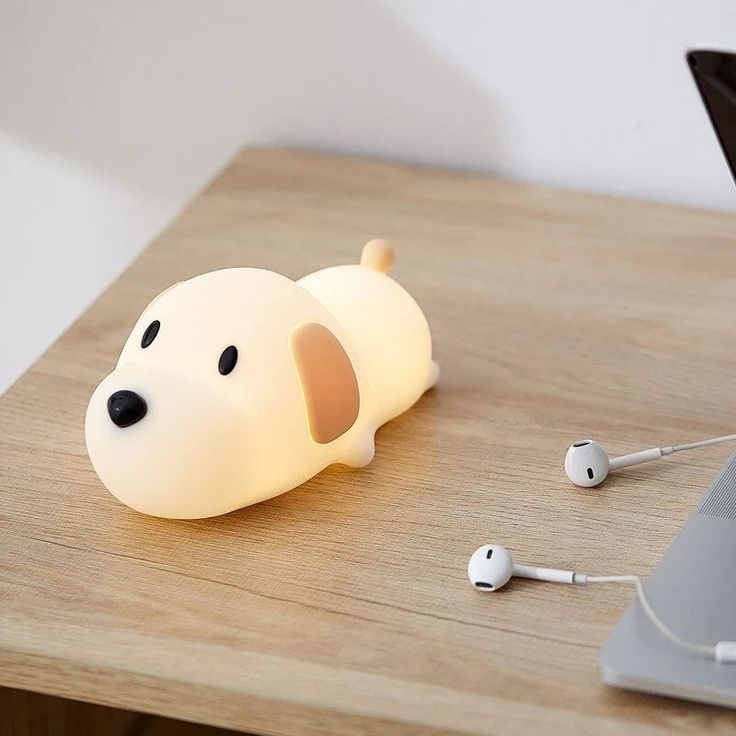 Cute Puppy Soft Silicone USB Rechargeable