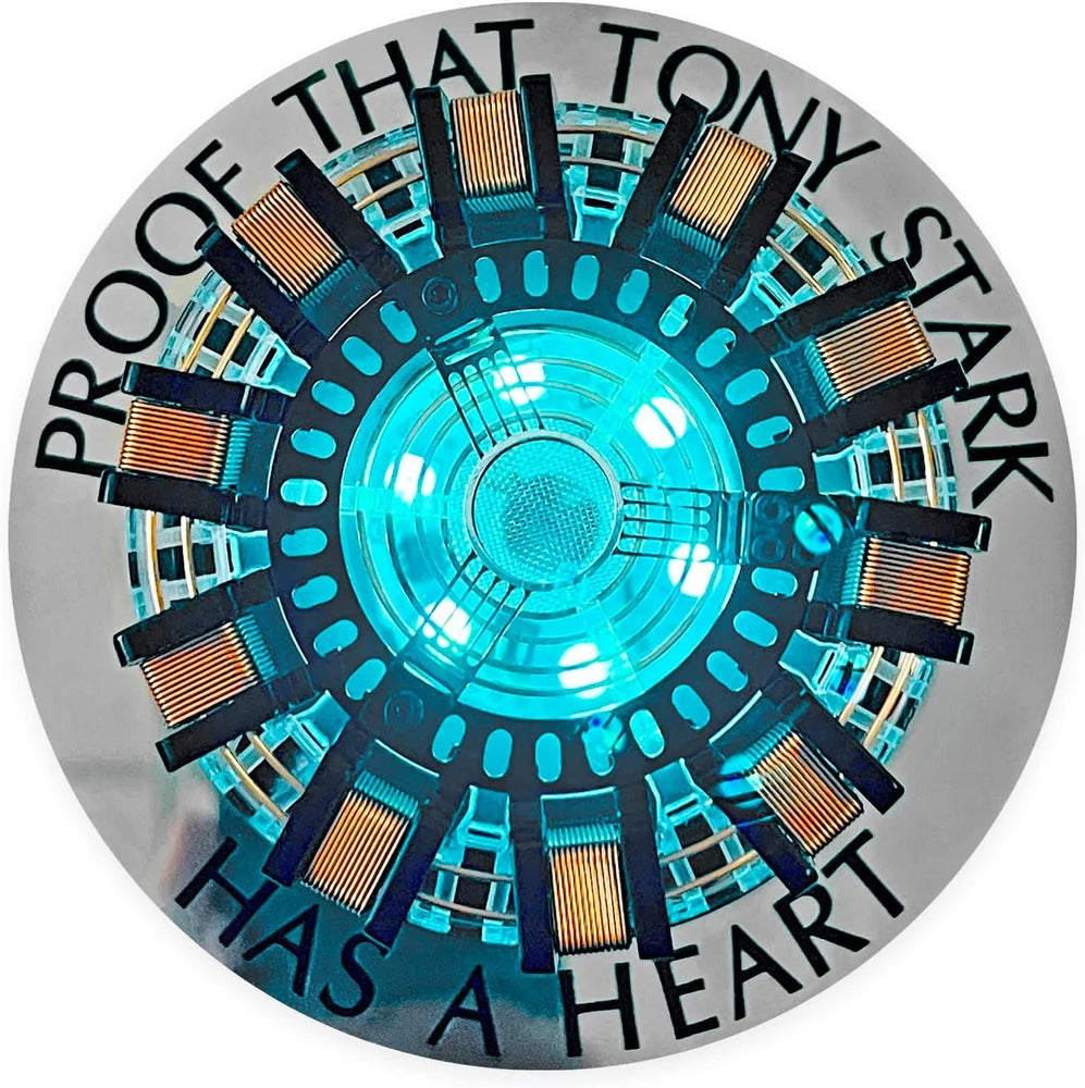 Floating Tony Stark 'S Heart LED Lamp for Marvel & Avengers Fans