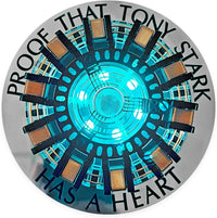 Floating Tony Stark 'S Heart LED Lamp for Marvel & Avengers Fans