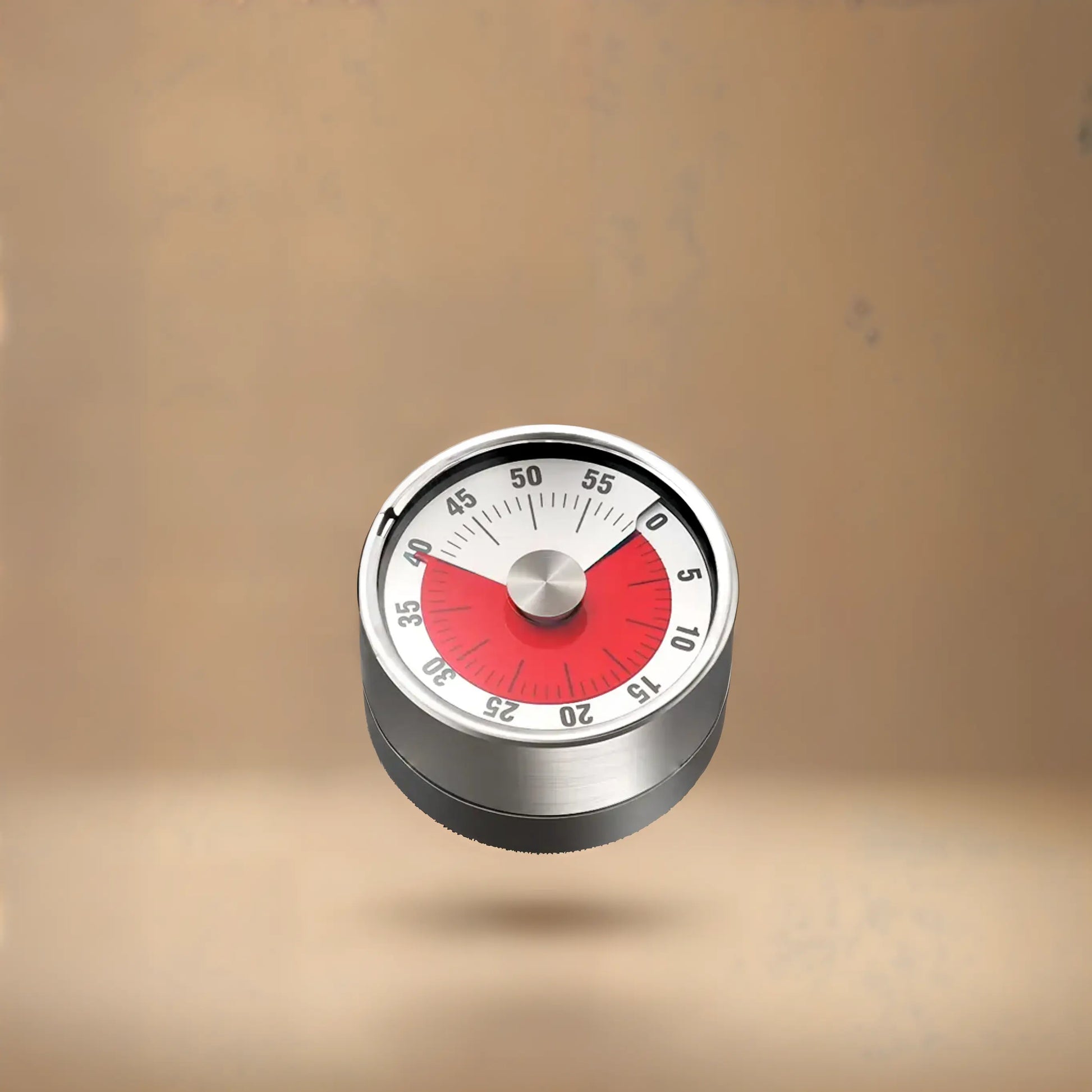 60-Minute Magnetic Timer with Loud Alarm – No Battery Productivity & Focus Tool for Work, Study, Cooking, and Daily Routines - Kalesh Monk