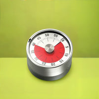 60-Minute Magnetic Timer with Loud Alarm – No Battery Productivity & Focus Tool for Work, Study, Cooking, and Daily Routines - Kalesh Monk