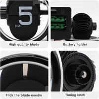 TimeCruze – Retro Flip Clock Bicycle Edition