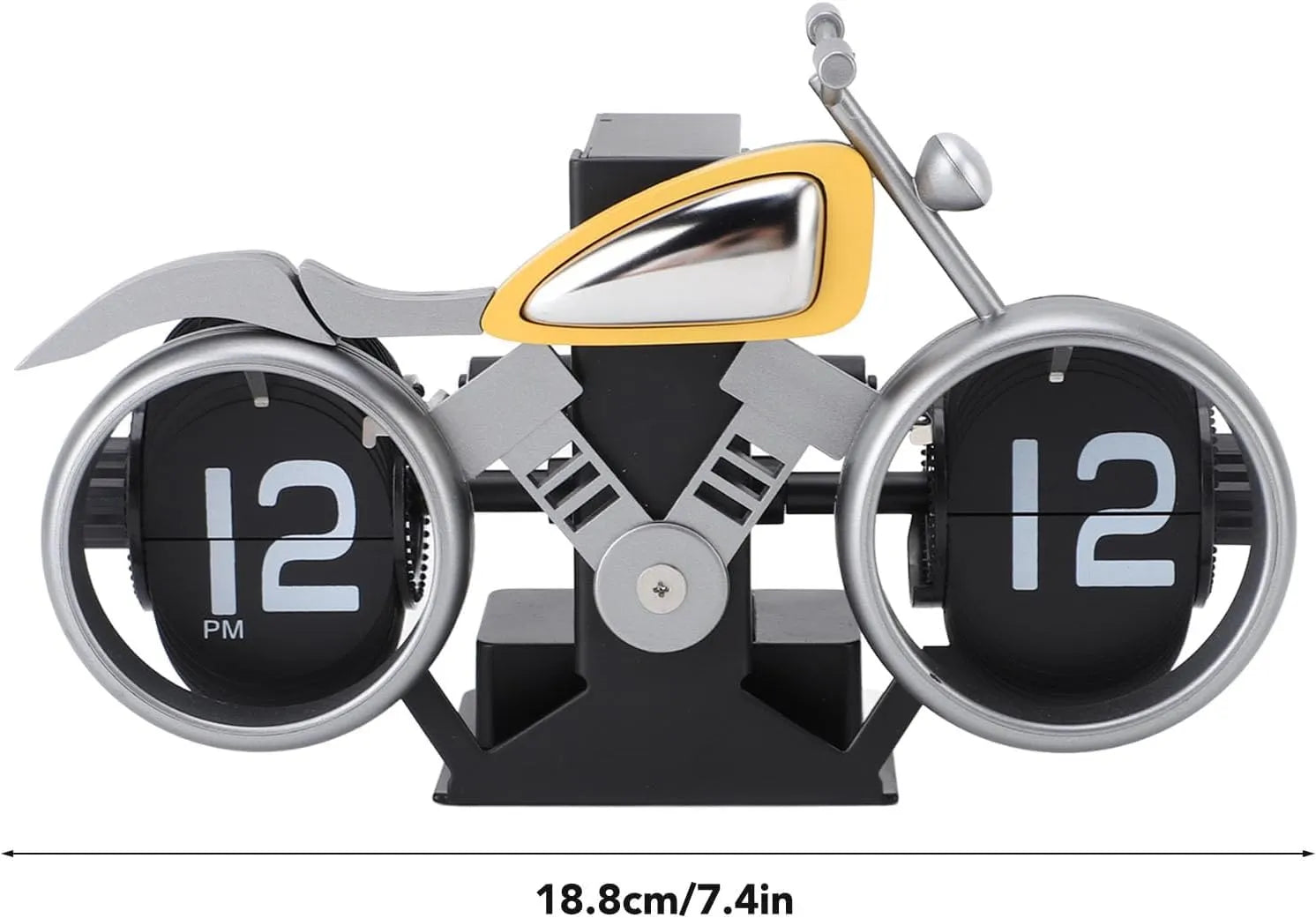 TimeRider – Retro Flip Clock Motorcycle Edition