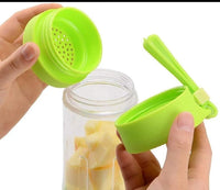 4-Blade Portable USB Juicer – Dual Port Rechargeable | Travel-Friendly, BPA-Free