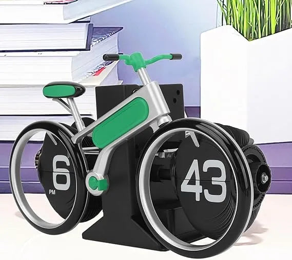 TimeCruze – Retro Flip Clock Bicycle Edition