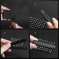 Car Keychain with Phone Number Display – Anti-Loss Key Ring for Parking Assistance & Emergency Contact Info