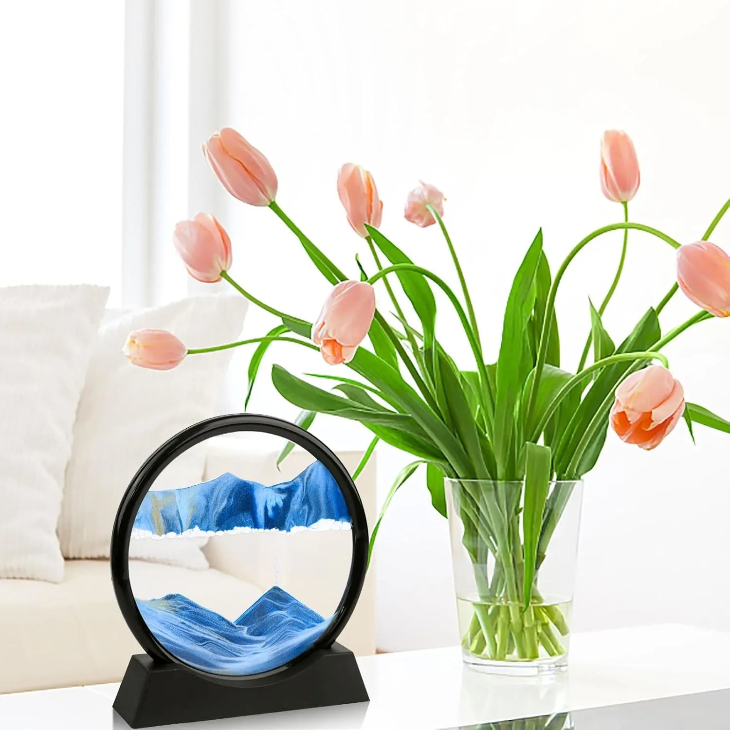 Kalesh Monk Quick Sand Art Frame – 7 Inch