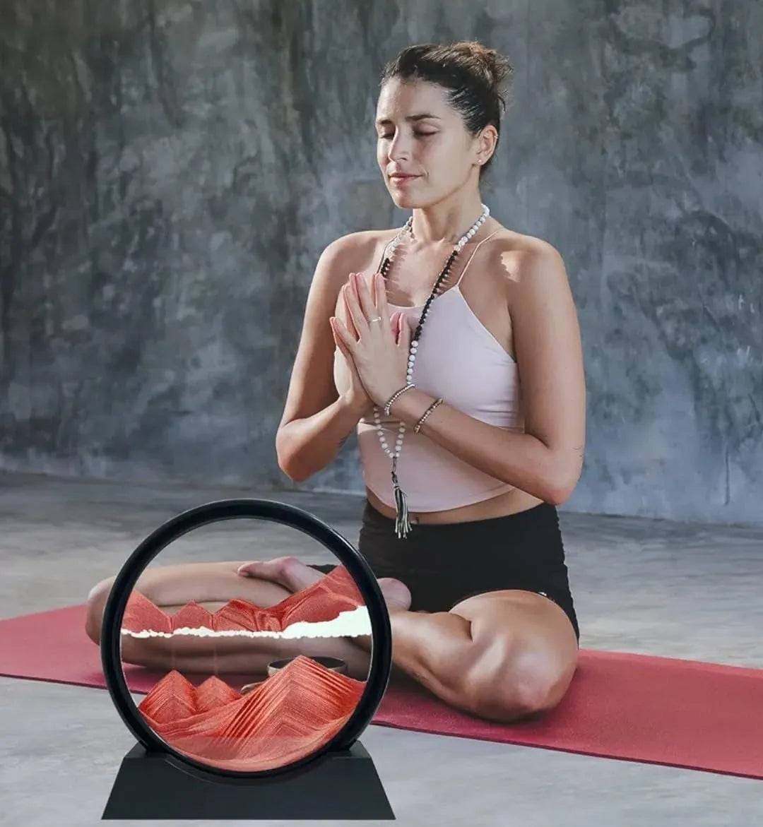 Kalesh Monk Quick Sand Art Frame – 7 Inch