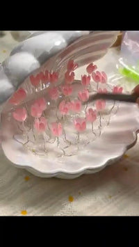 LunaBloom – Shell Tulip Night Lamp | Cute Desk Lamp