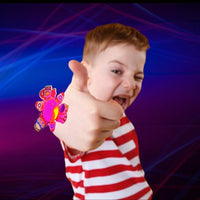 Spinning Slap Band Bracelet – Fun Cartoon Wrist Toy for Kids, Fidget-Friendly, Party Return Gift, and Playtime Delight