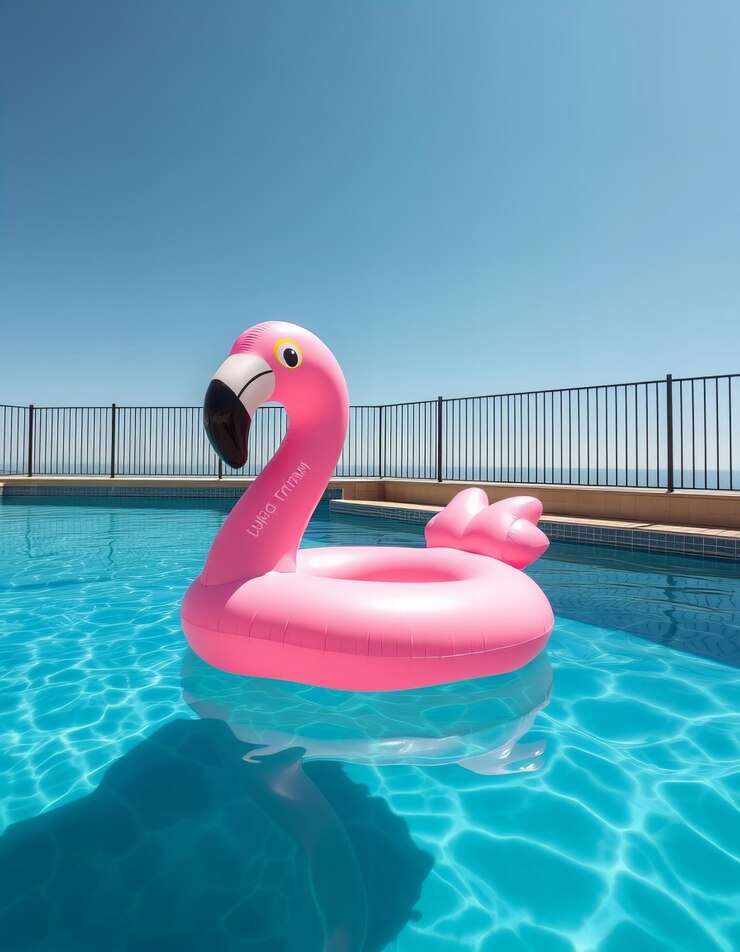 Swimming Swan Flamingo Floating Pool Toys - Kalesh Monk