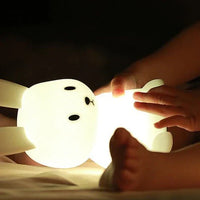 Cute Silicone Bunny Night Light