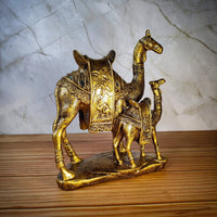 Indian Handcraft Camel Statue for Home Decor Showpiece