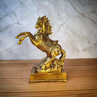 Handcraft Horse Statue for Home Decoration, Feng Shui Horse for Gift Showpiece