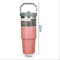 Stainless Steel THERMAL INSULATED TRAVEL MUGWITH CARRY HANDLE, For Office - Kalesh Monk
